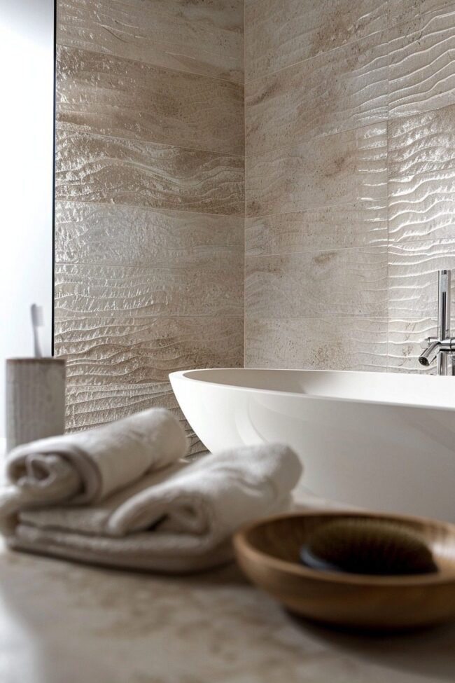 Textured Tile Aesthetics