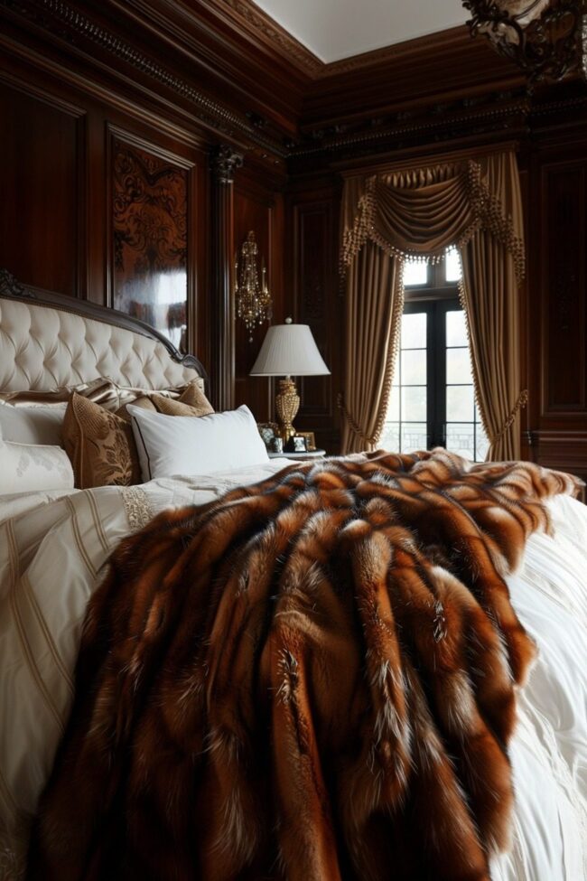 Elegant Faux Fur Touches