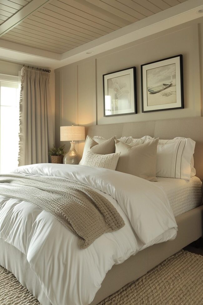 Zen Minimalist Bedroom Sanctuary
