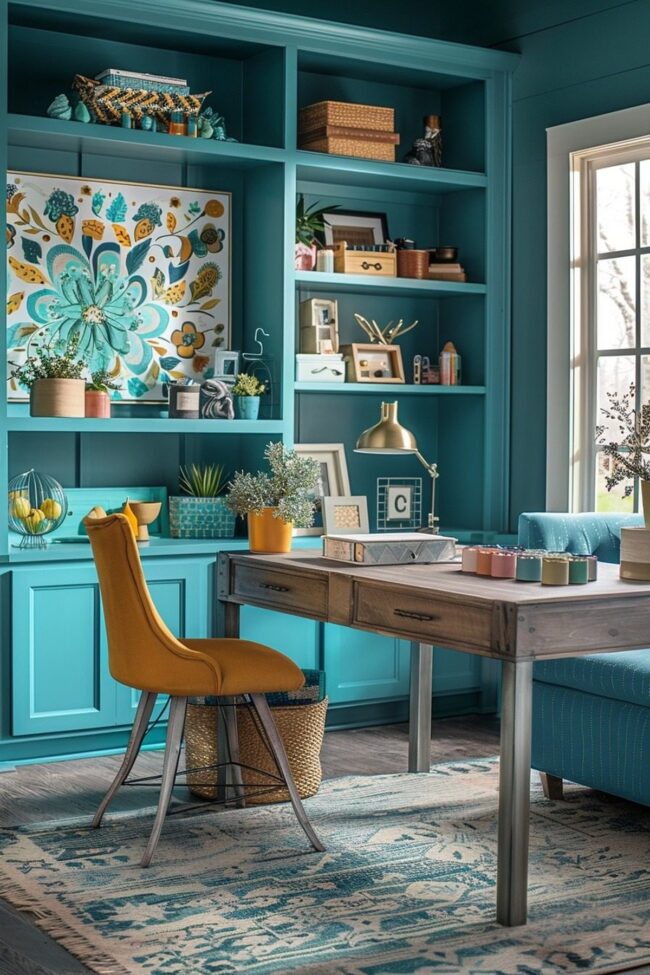 Bohemian Blue Craft Spaces