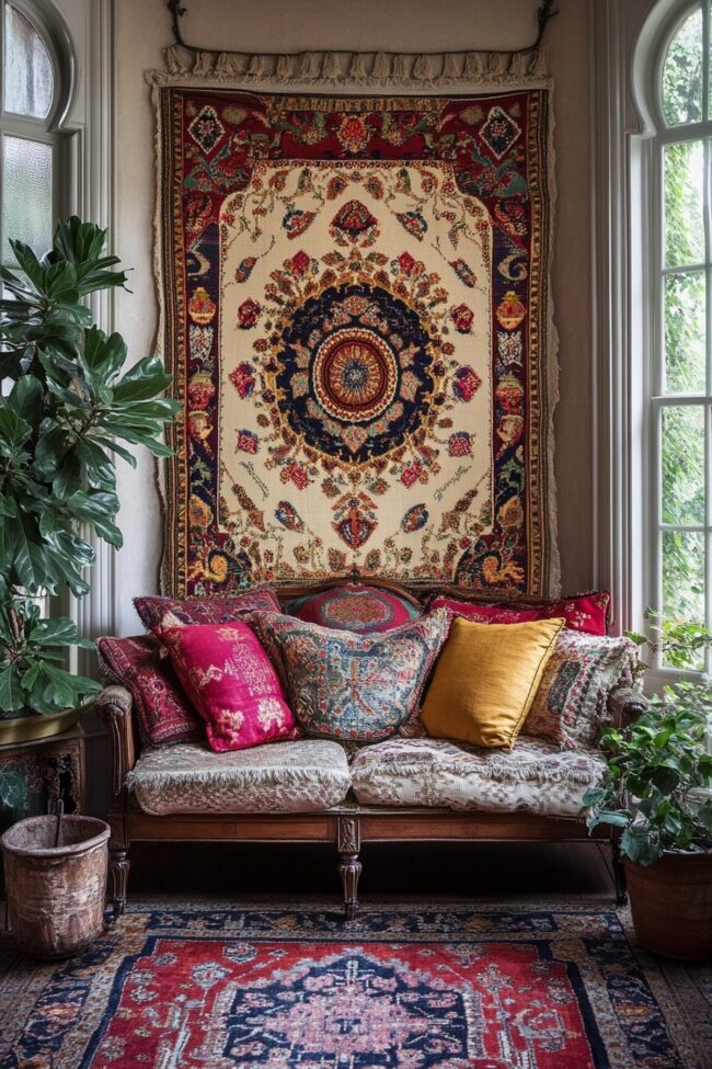 Colorful Textile Art