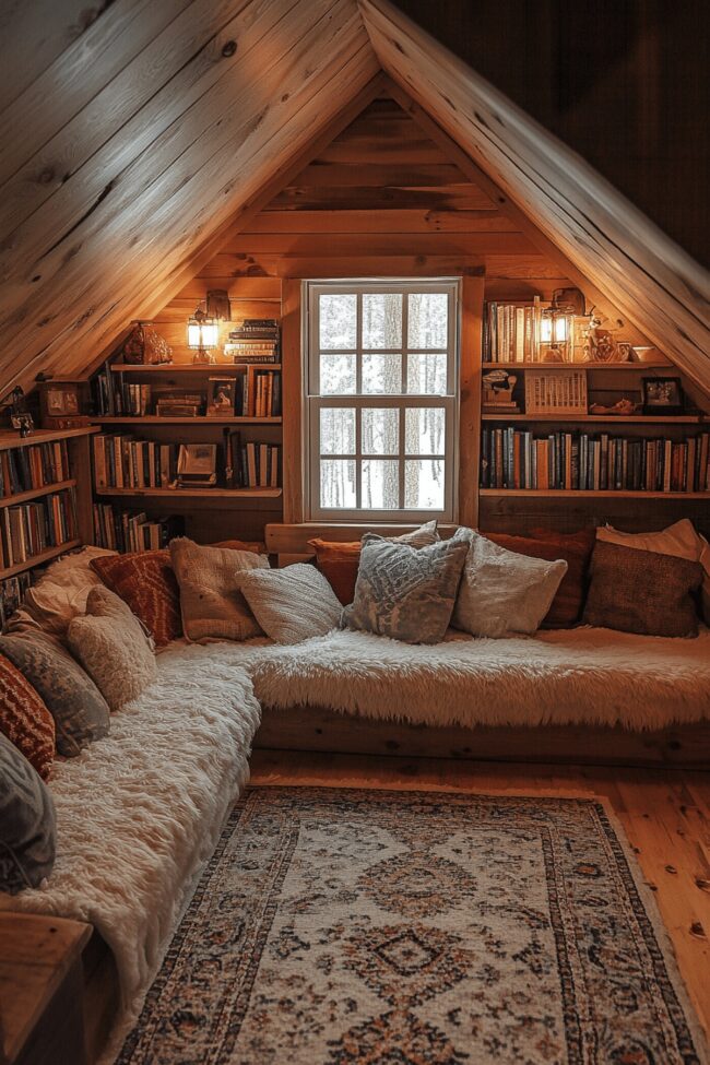 Cozy Loft Living Space