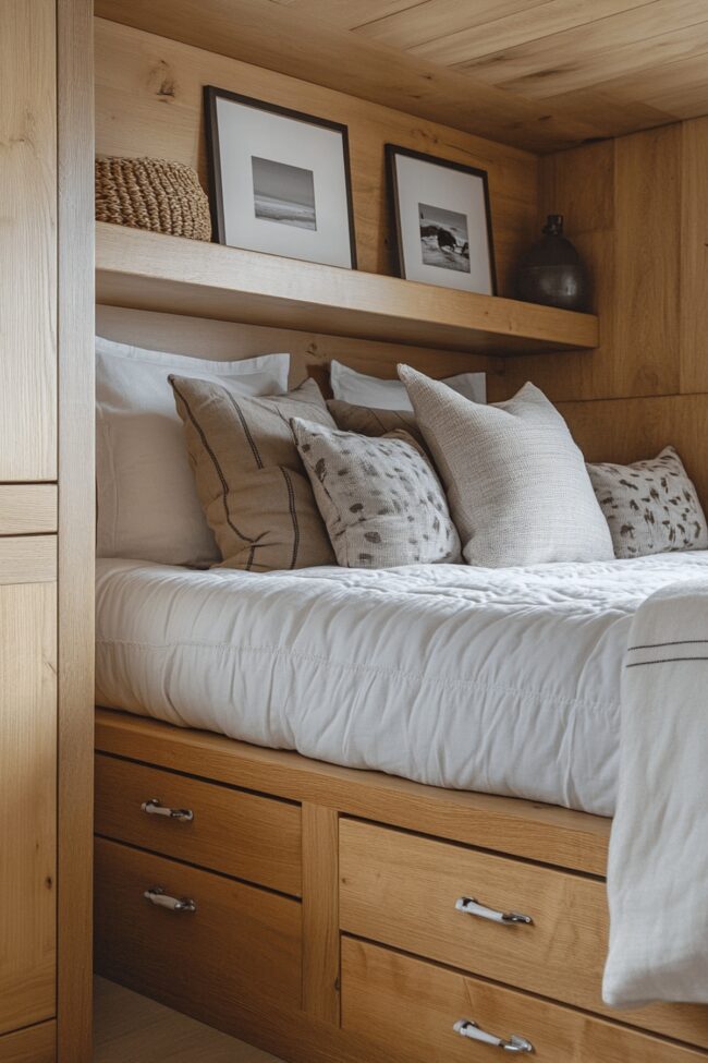 Hidden Storage Under the Bed