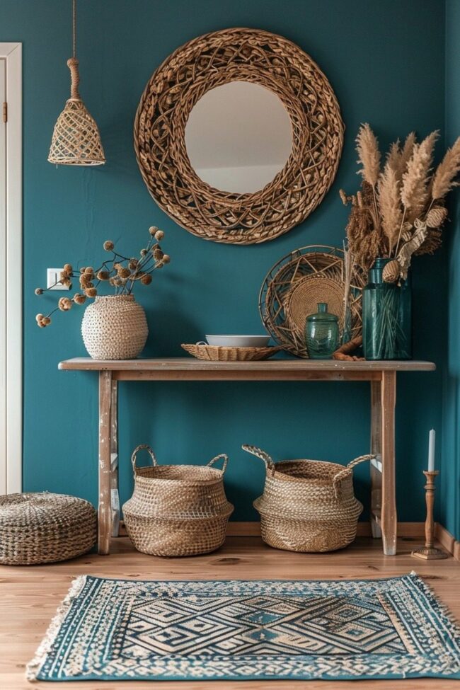 Serene Teal Entrances