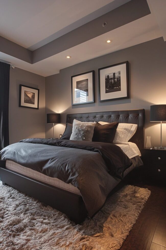 Urban Sleek Bedroom Vibe