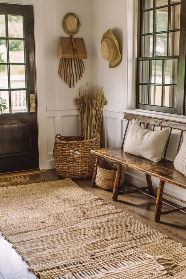 Layered Bohemian Entrance