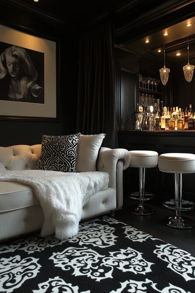 Elegant Monochrome Retreat