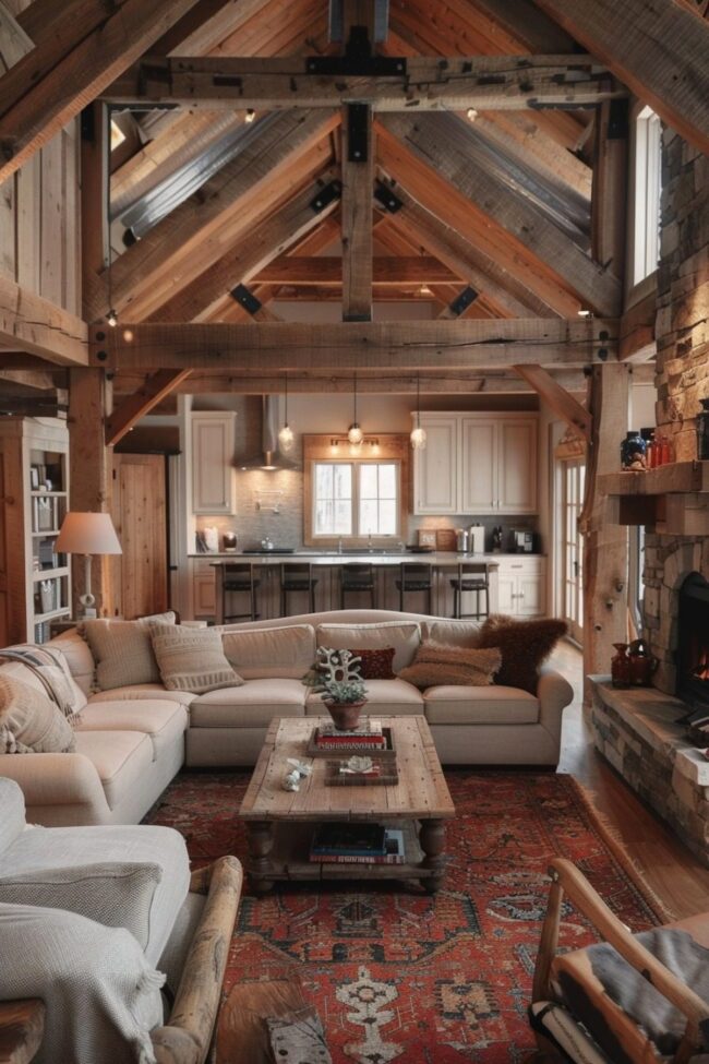 Rustic Attic Living Lounge