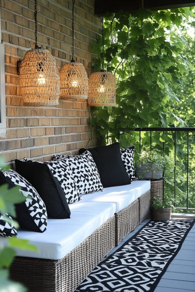 Chic Balcony Aesthetics