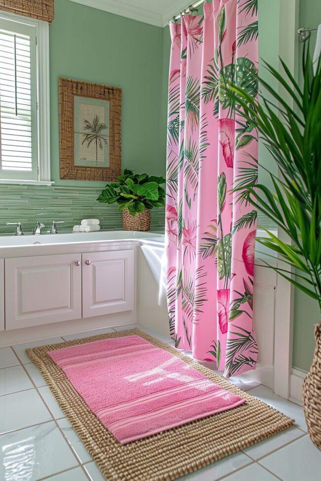 Tropical Pink Oasis