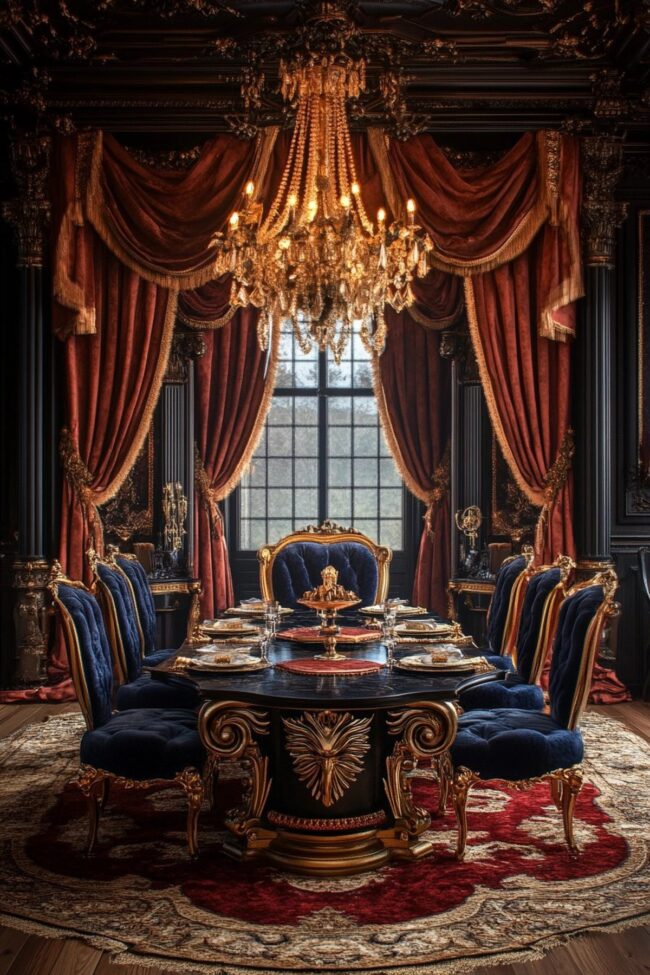Majestic Dining Space Design Ideas