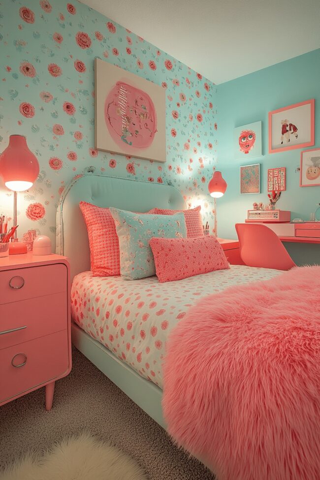Classic 50s-Inspired Sleep Sanctuary