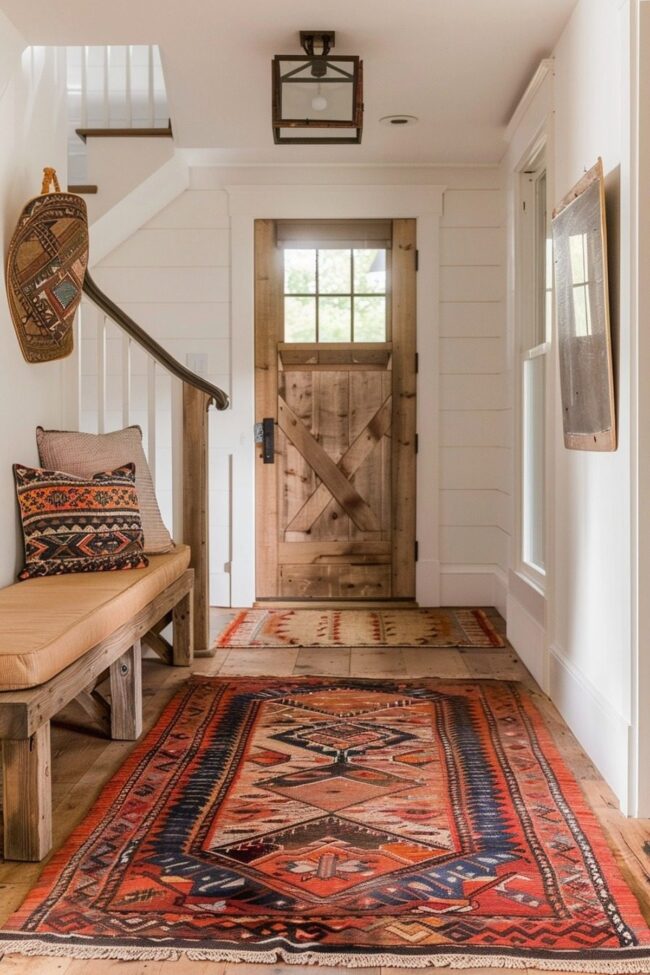 Eclectic Tribal Entrance