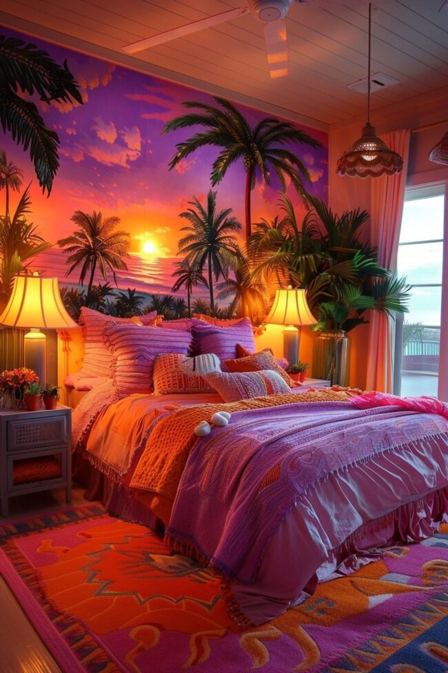 Aloha Sunset Bedroom
