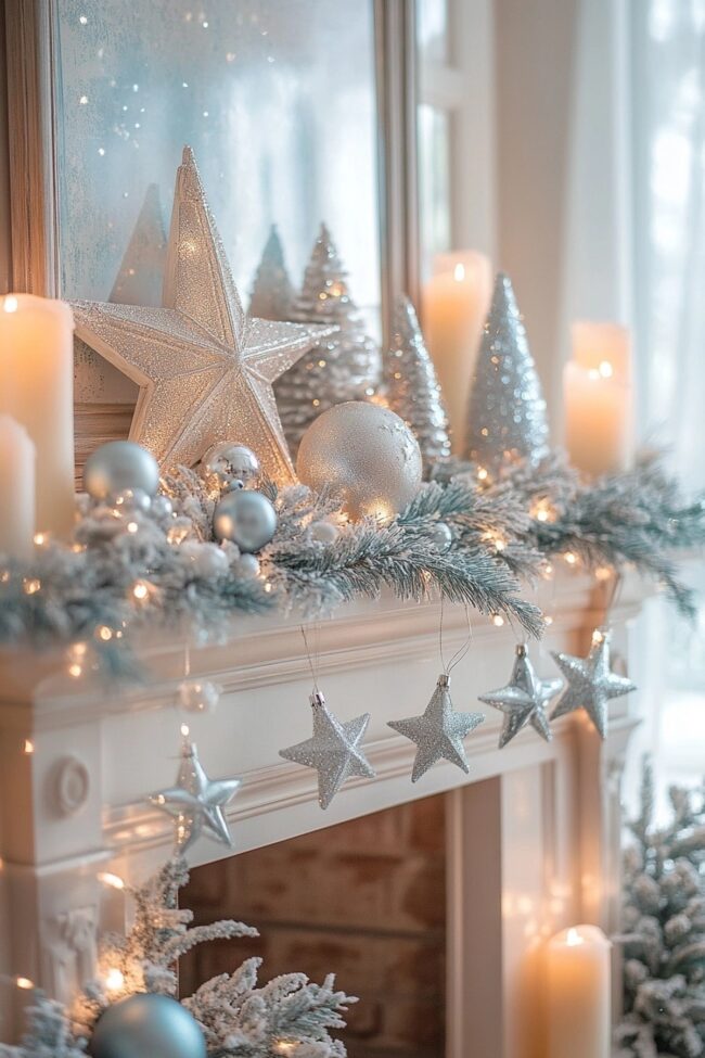 Twinkling Holiday Hearth