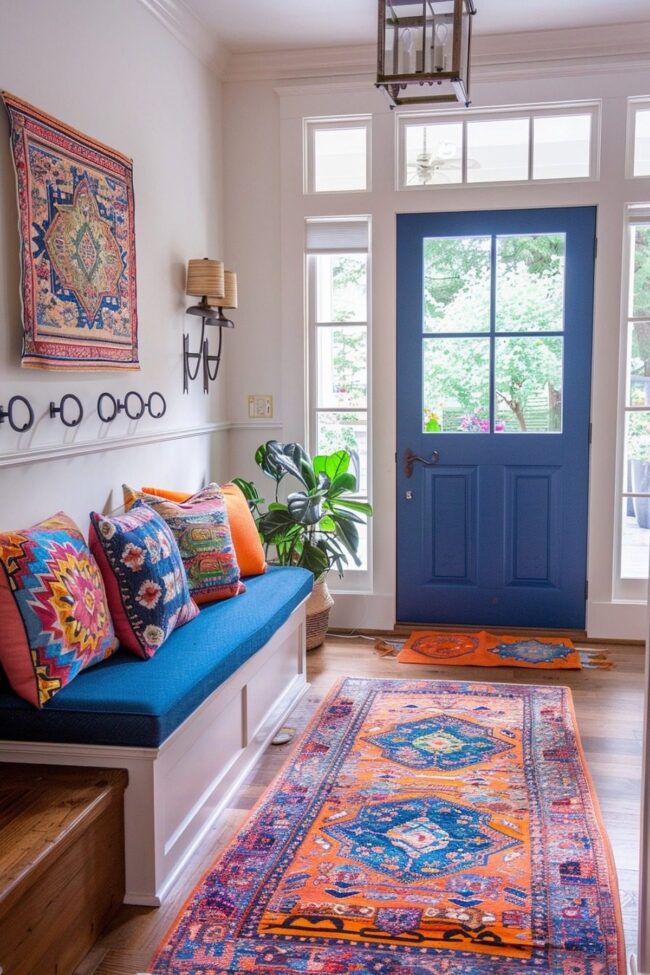 Eclectic Entryway Oasis