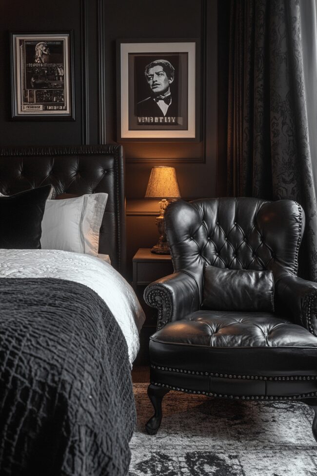 40s Noir-Inspired Sleep Retreat
