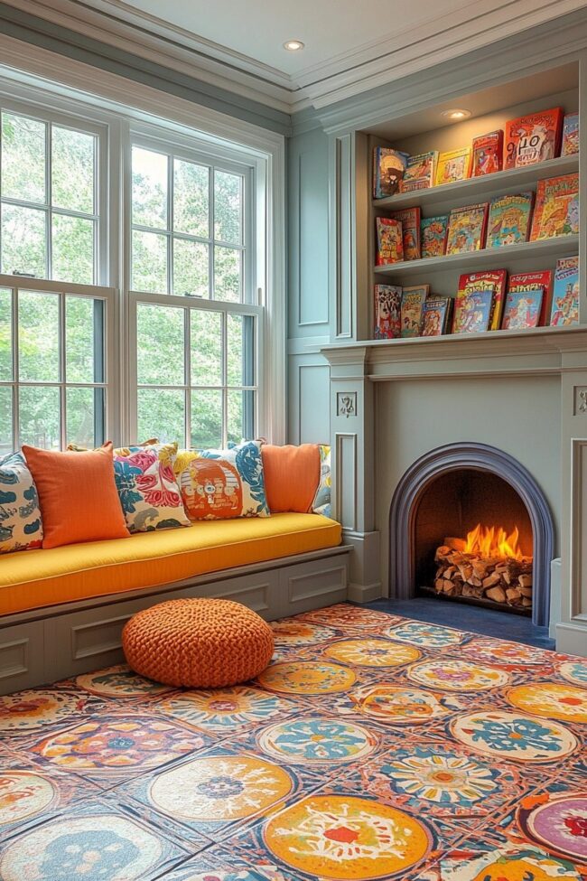 Modern Victorian Playroom