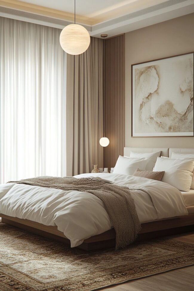 Soft Minimalist Bedroom
