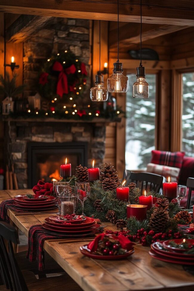 Charming Cabin Holiday Vibes