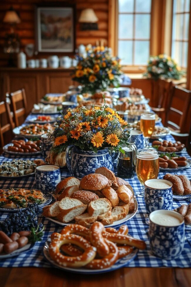 Autumnal Festivity Table Setting
