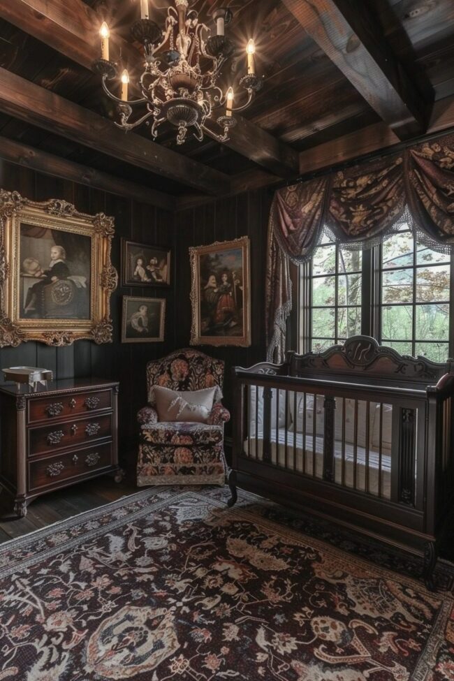 Charming European Style Baby Room