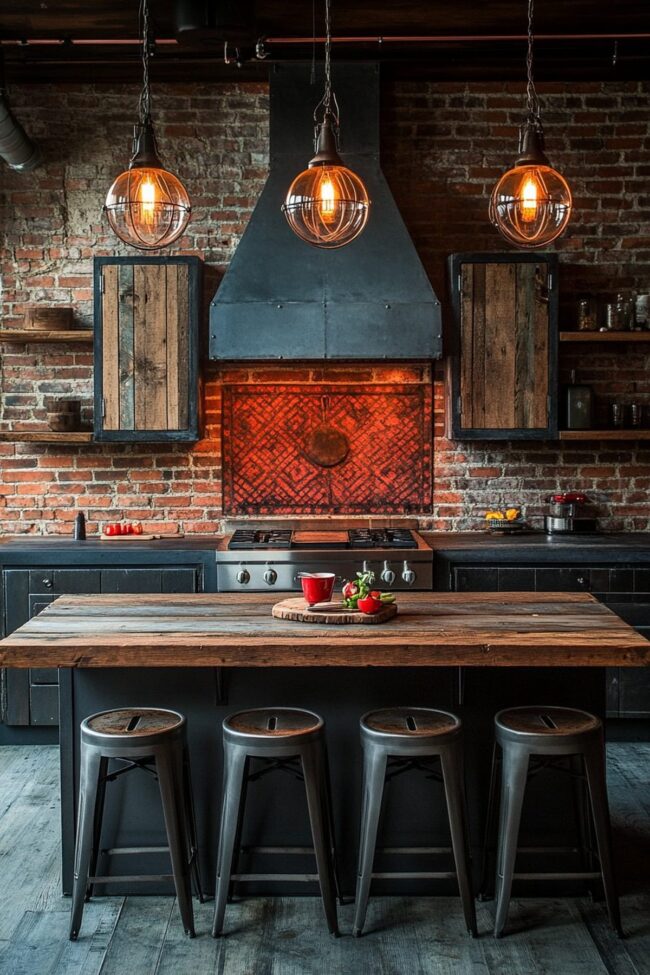Rustic Industrial Fusion
