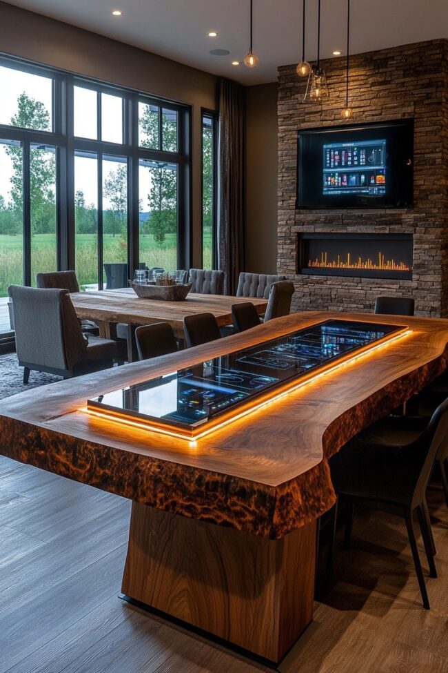 Intelligent Dining Area with Technology