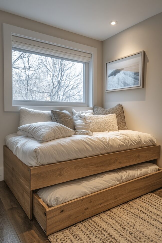 Trundle Beds for Compact Comfort