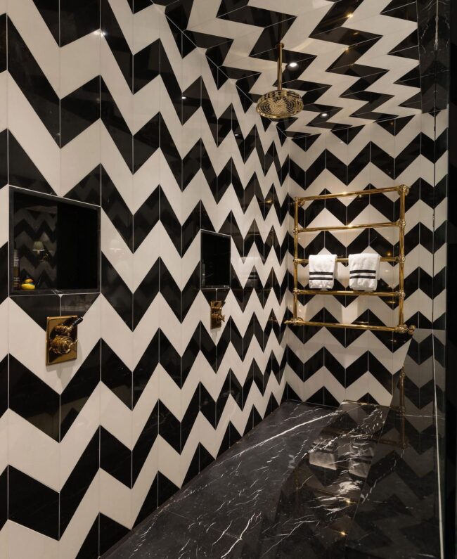 Stylish Patterns That Elevate a Black and White Theme
