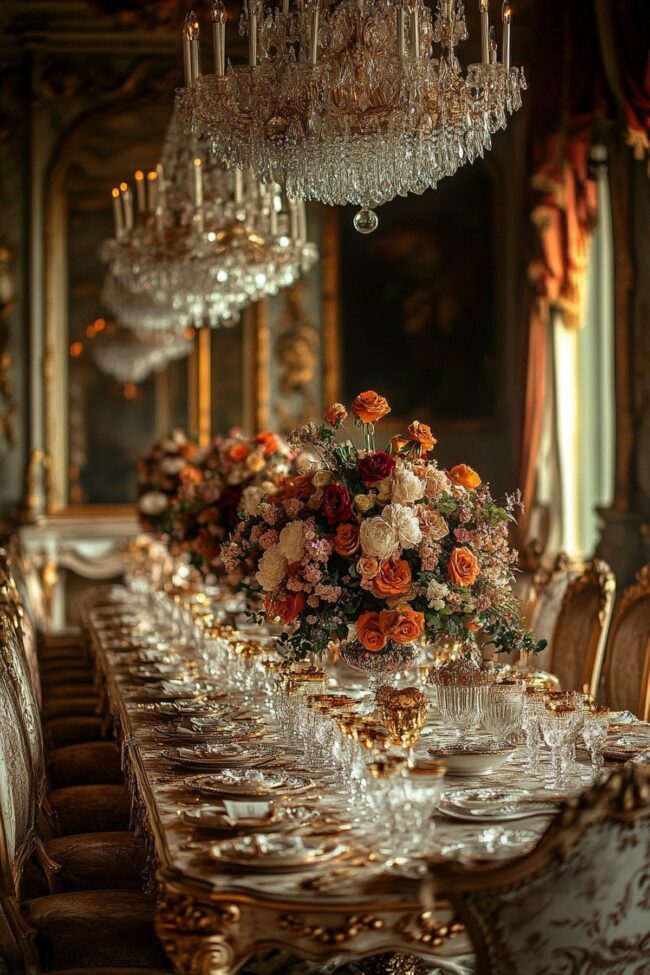 Opulent Baroque Dining Experience