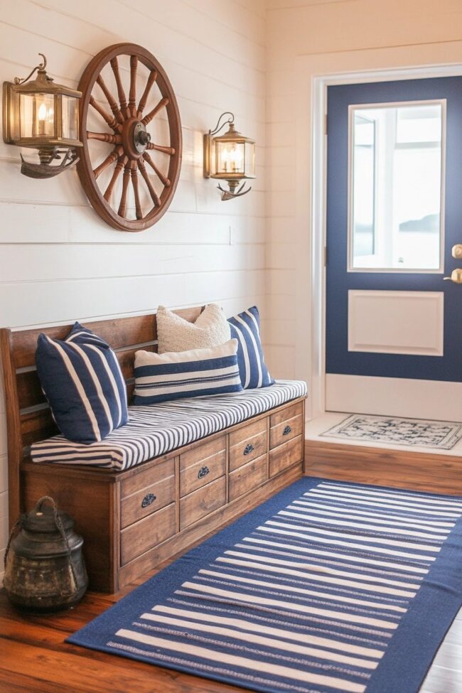Maritime Inspired Entrance Design
