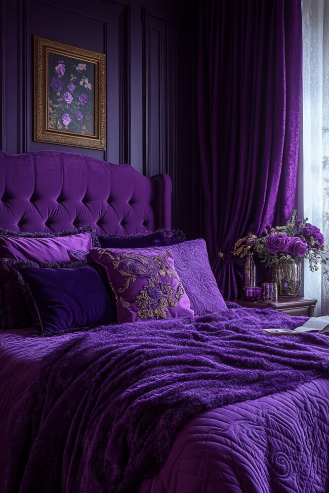 Satin Violet Sleep Retreat