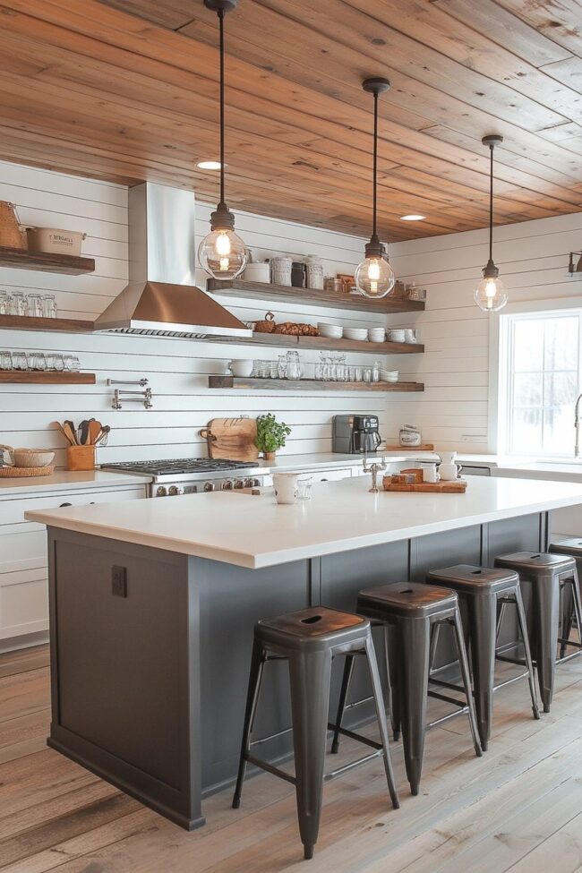Contemporary Rustic Home Style