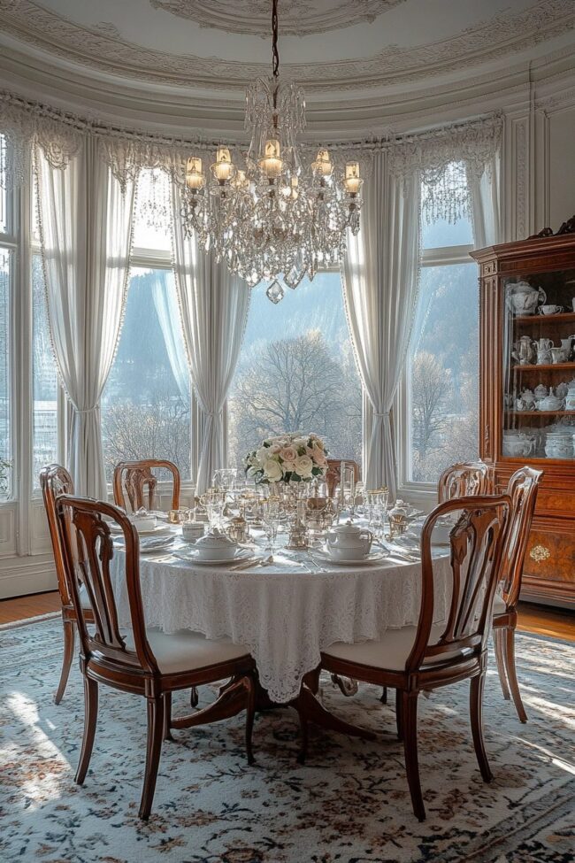 Dining with Edwardian Sophistication