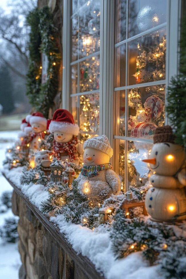 Radiant Holiday Window Showcases