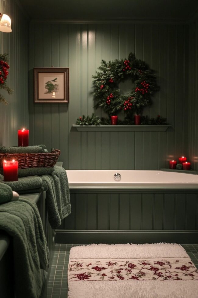 Festive Greenery Charm