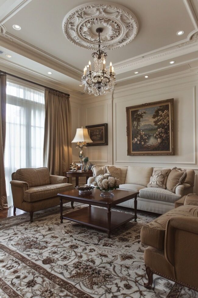 Elegant Ceiling Accents