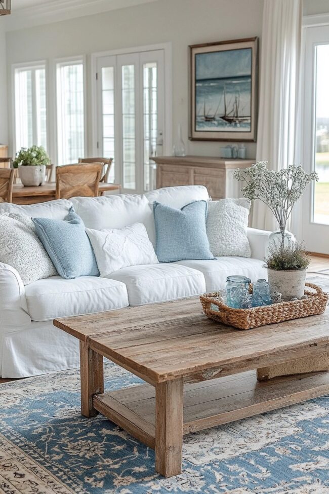 Coastal Haven Living Space