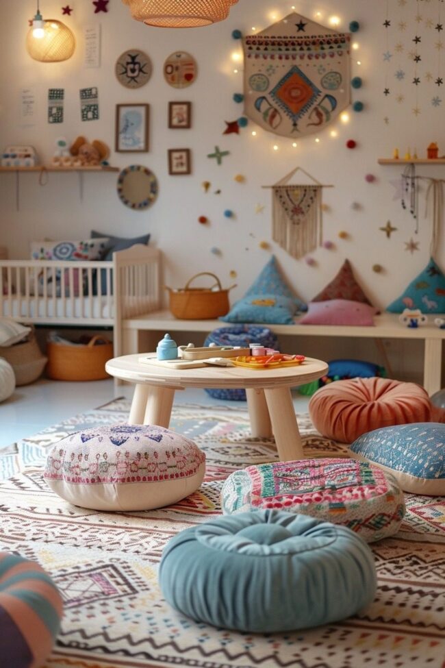 Radiant Eclectic Children's Play Space