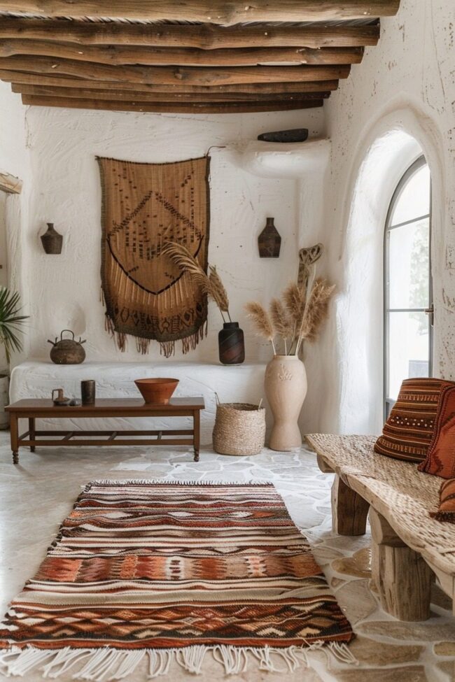 Bohemian Desert Entryway