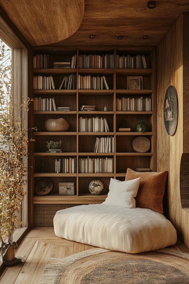 Tranquil Nordic Reading Nook