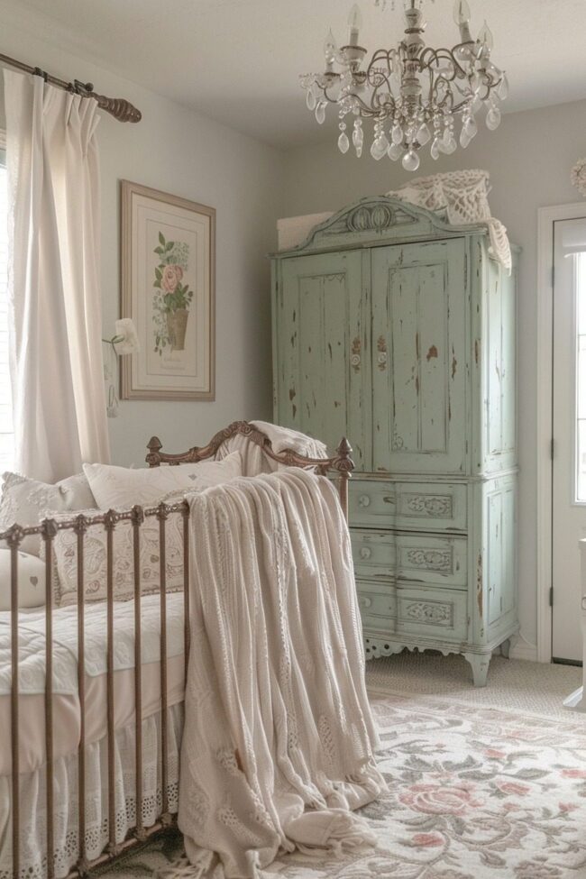 Charming French Country Nursery Design