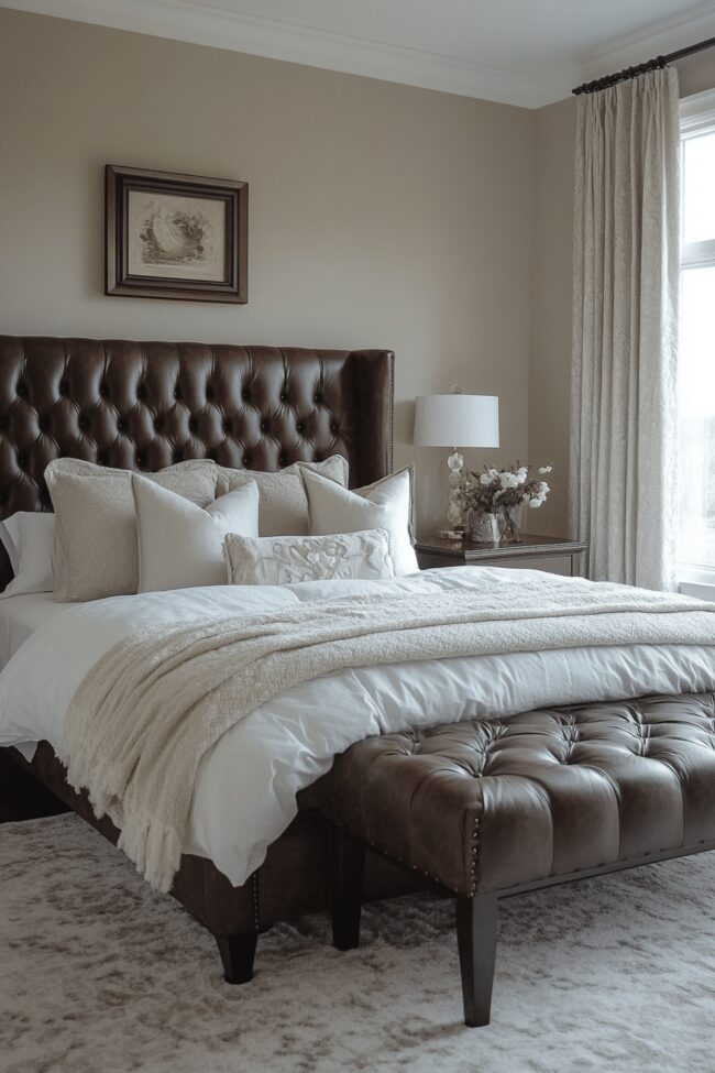 Luxe Leather Lounge