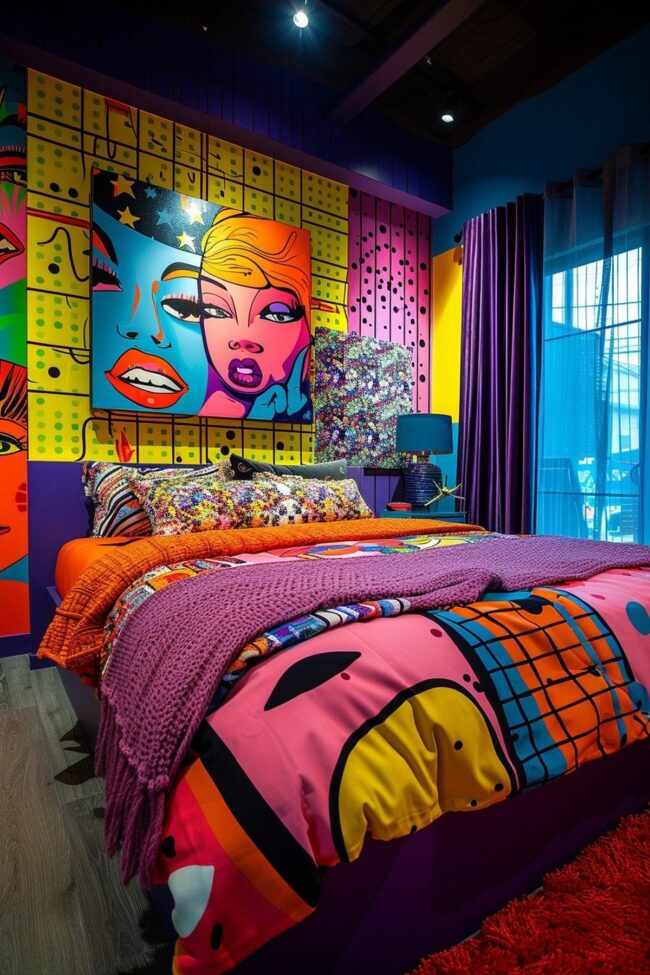 Vibrant Pop Art Haven