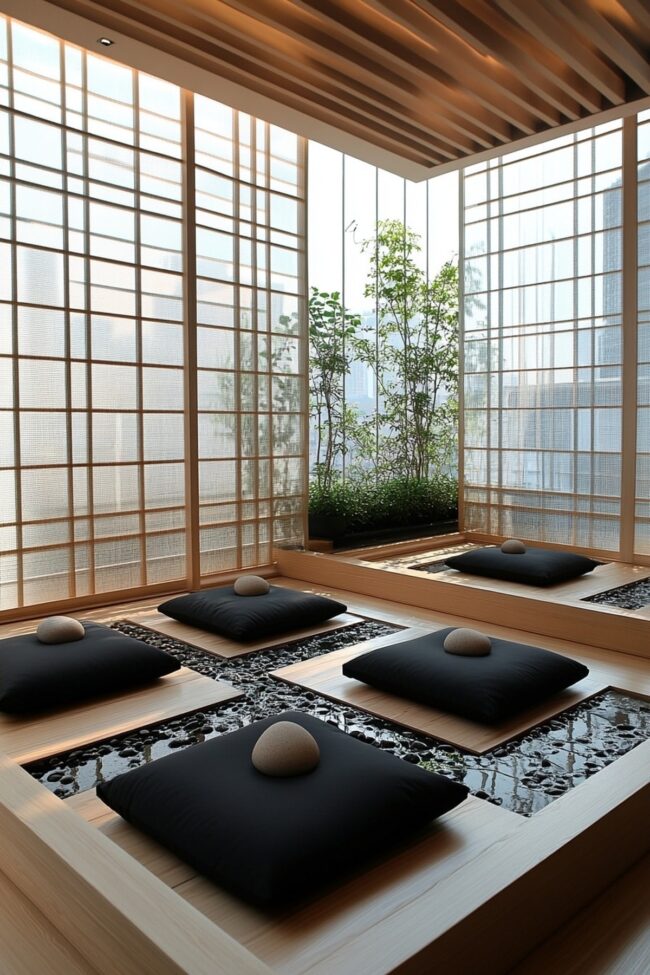 Monochrome Serenity Space