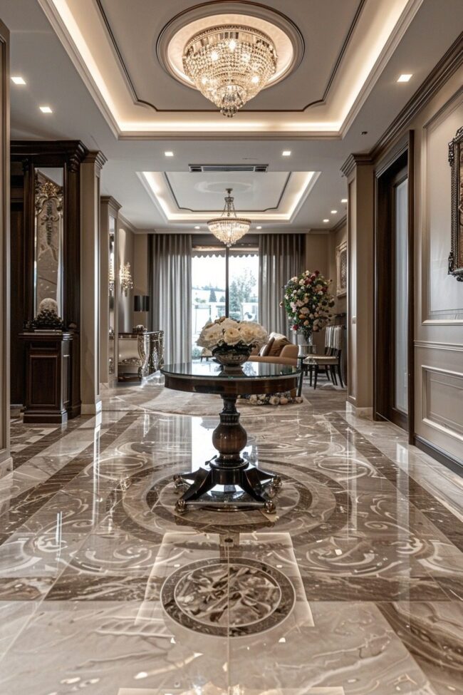 Elegant Marble Accents