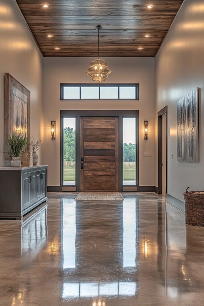 Chic and Functional Entryway Design