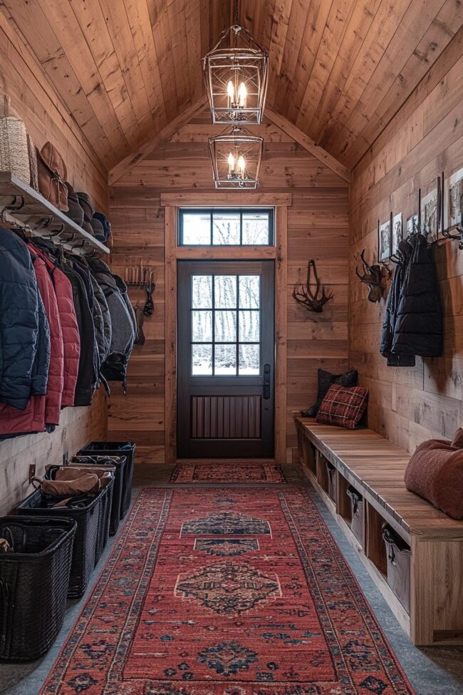 Charming Entrance to a Cabin