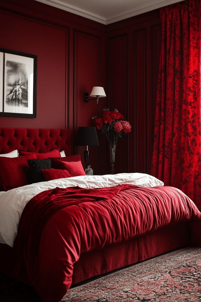 Regal Crimson Retreat